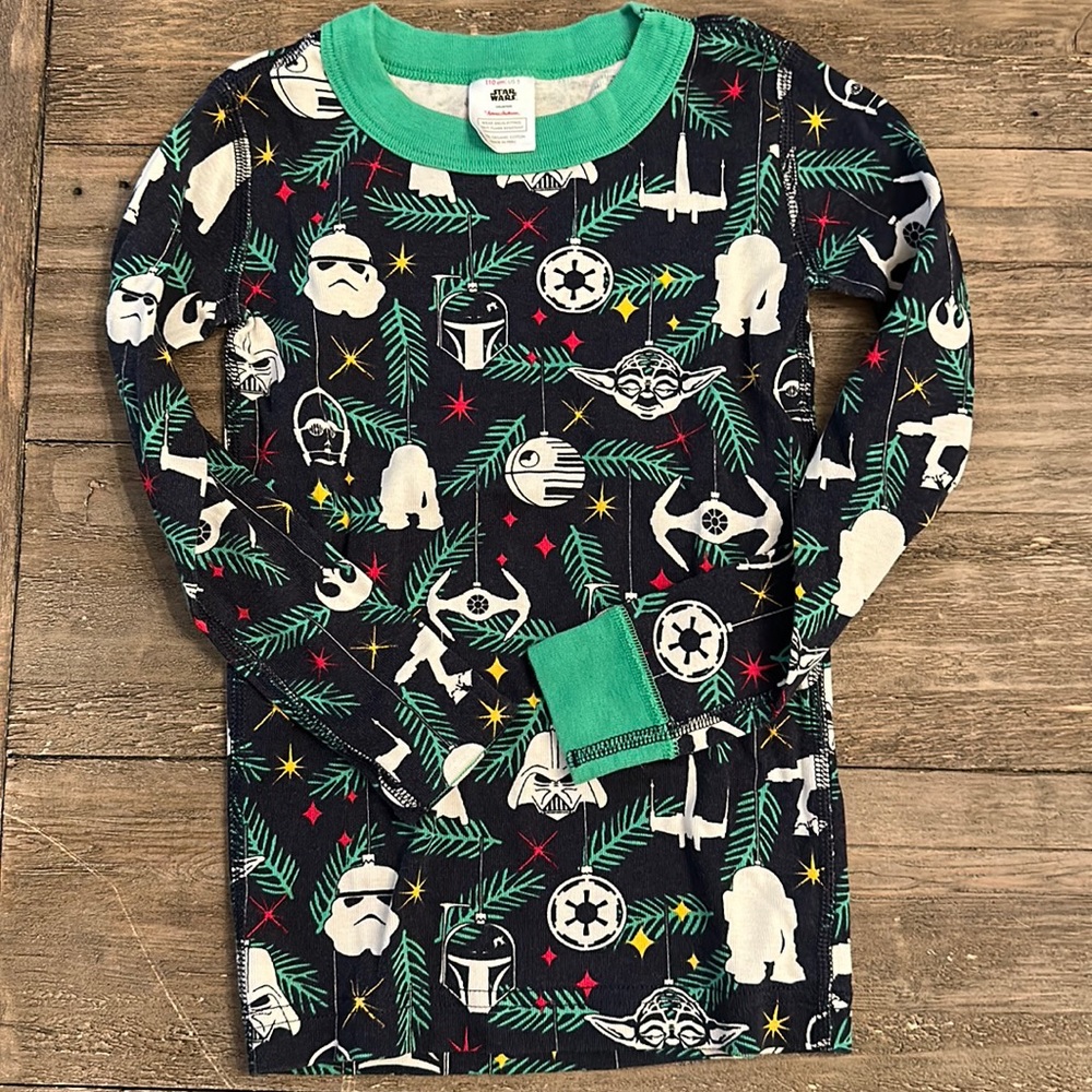 Star Wars Hanna Anderson matching family pajamas size 5T